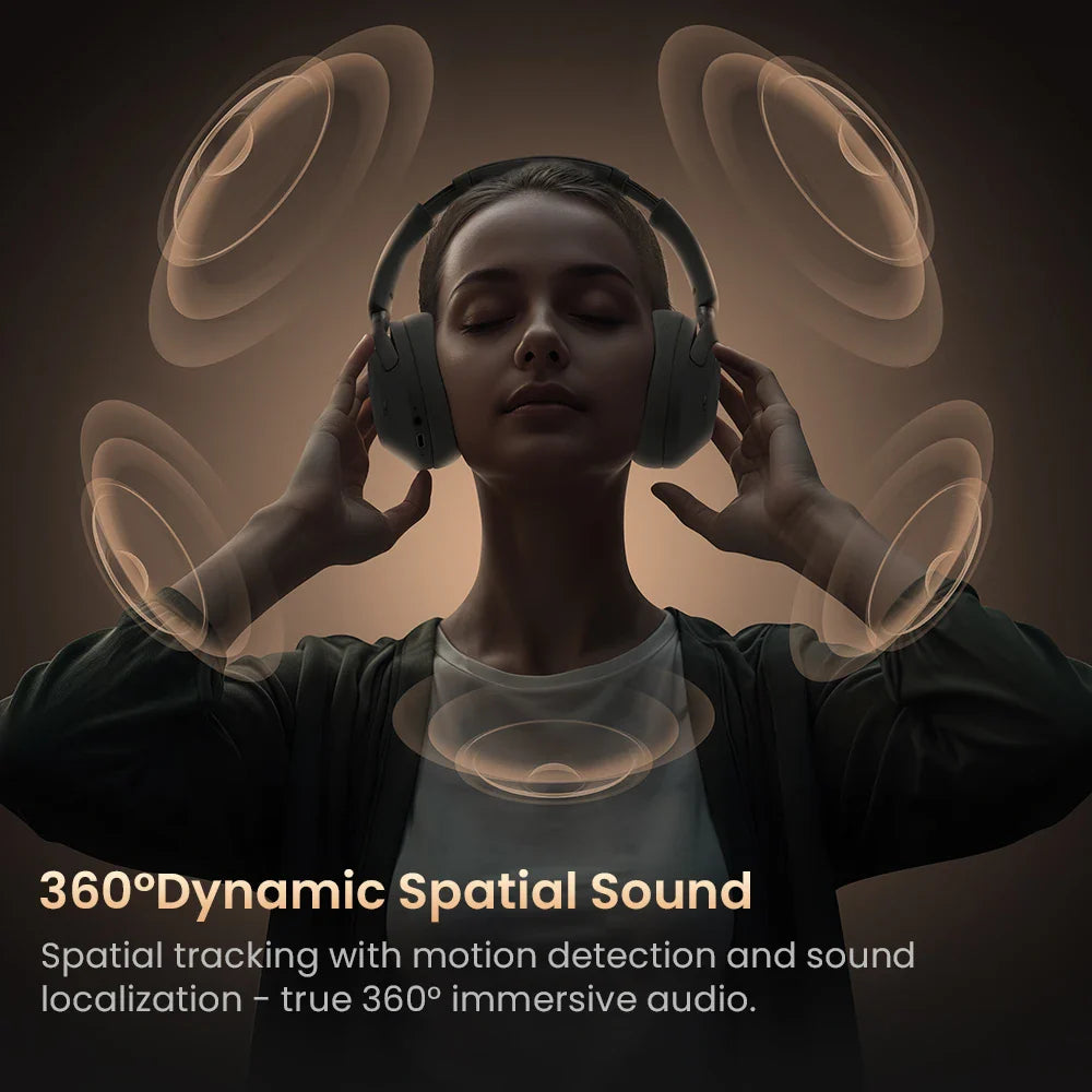 NNEOBA Wireless Noise Cancellation Headphone Black-3