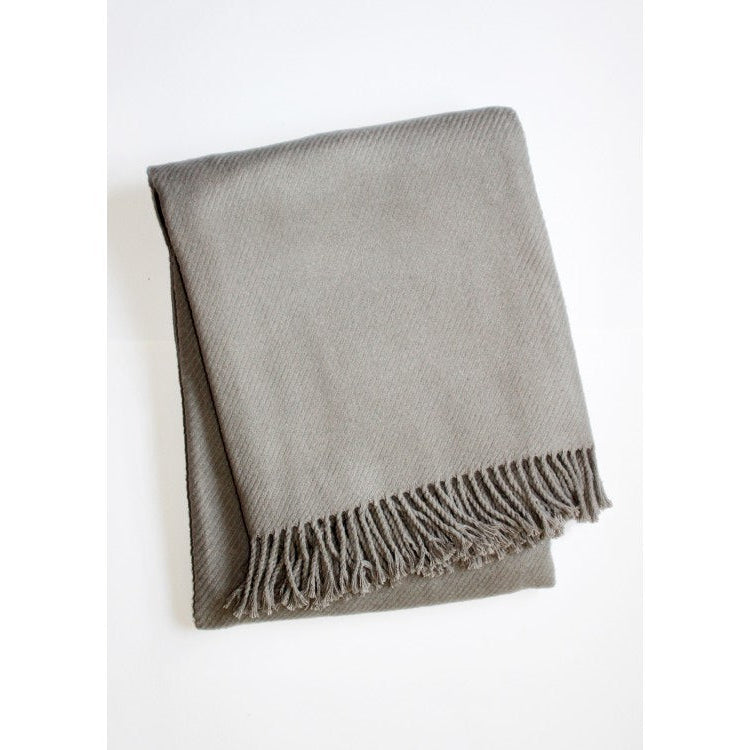 Jeté décoratif Basic plaid gris pale