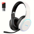 NNETM Pro Wireless Gaming Headset with Detachable Microphone-0